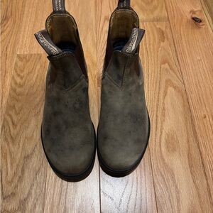 Blundstone Men's Dark Brown Leather Boots